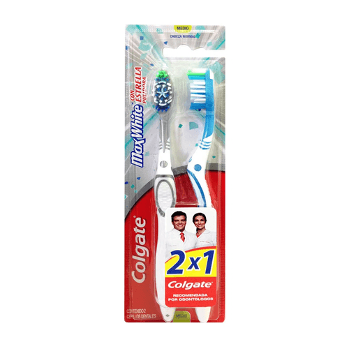 Cepillo Dental Colgate Max White 2x1