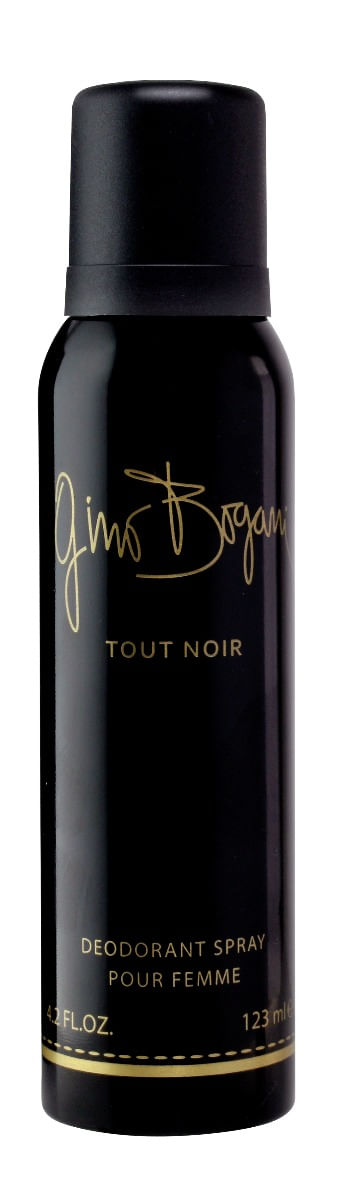 Desodorante Gino Bogani Tout Noir Pour Femme 123ml