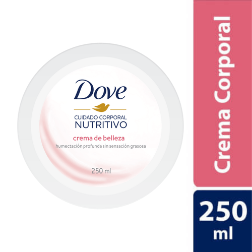 Crema de Belleza Dove Rosa Piel Normal 250ml