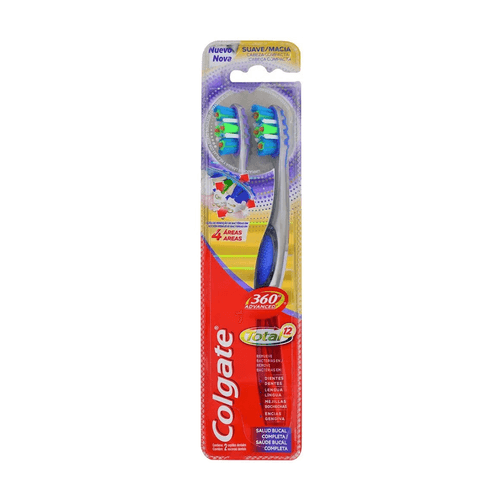 Cepillo Dental Colgate Total 360 2x1
