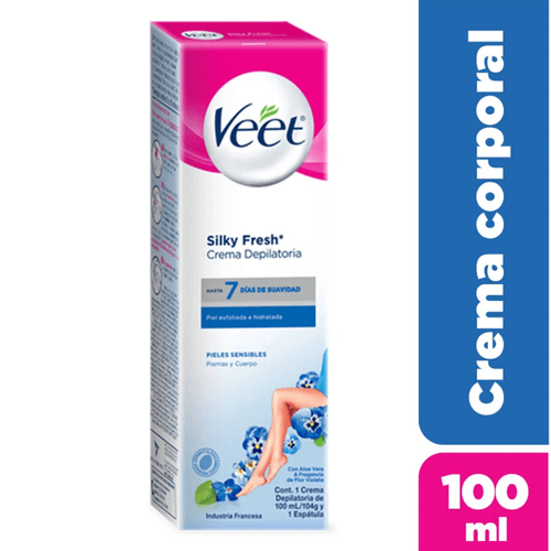Crema Depilatoria Veet Piel Sensible 100ml
