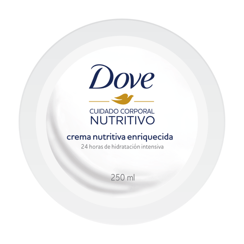 Crema Nutritiva Dove Azul Piel Seca 250ml