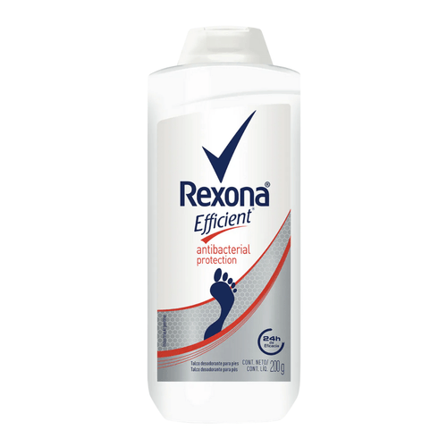 Talco Pédico Efficient Antibacterial Rexona 200 gr