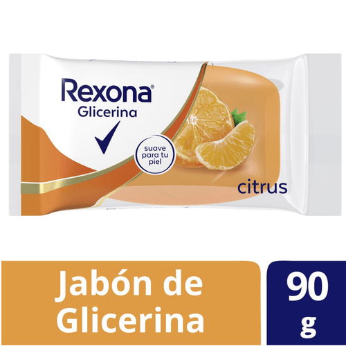 Jabón Rexona Glicerina Citrus 90 gr