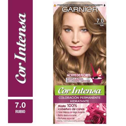 Mini Kit de Coloración Permanente Cor Intensa Tono 7.0 45 gr