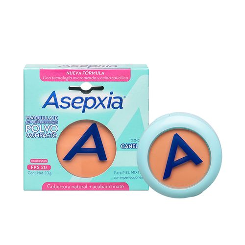 Asepxia Maquillaje en Polvo Canela 10 gr