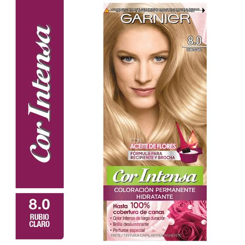 Mini Kit de Coloración Permanente Cor Intensa Tono 8.0 45 gr