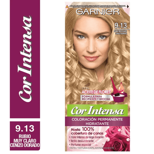 Mini Kit de Coloración Permanente Cor Intensa Tono 9.13 45 gr