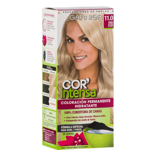 Mini Kit de Coloración Permanente Cor Intensa Tono 11.0 45 gr