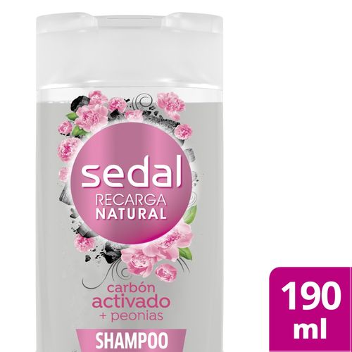 Shampoo Sedal Carbón Activado y Peonias 190ml
