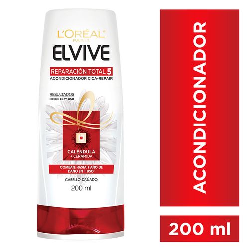 Acondicionador Reparación Total 5 Elvive L´Oréal Paris 200ml
