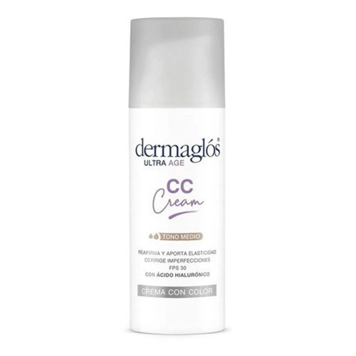 Crema con color CC Cream Dermaglós Ultra Age FPS 30 50 g