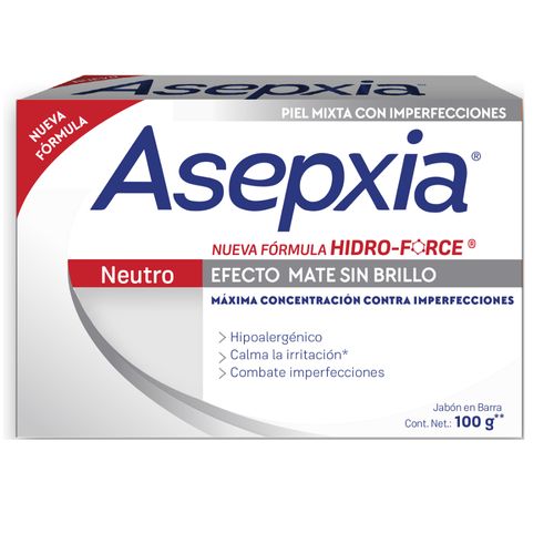 Asepxia Jabón Neutro 100 gr