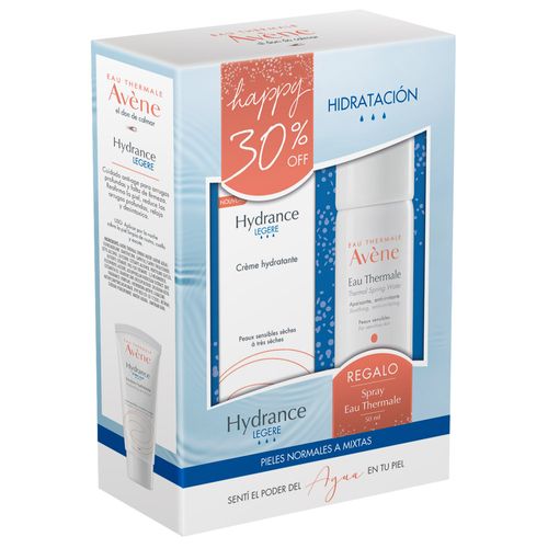 Avene Pack Hydrance Legere 30% OFF + Agua Termal de Regalo