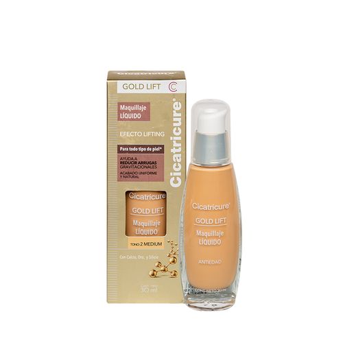 Cicatricure Gold Lift Maquillaje gold lift medium 30ml