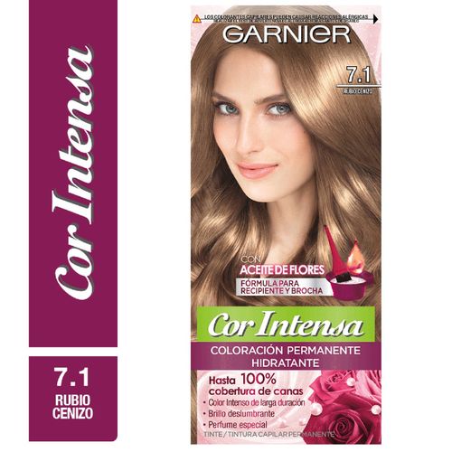 Mini Kit de Coloración Permanente Cor Intensa Tono 7.1 45 gr