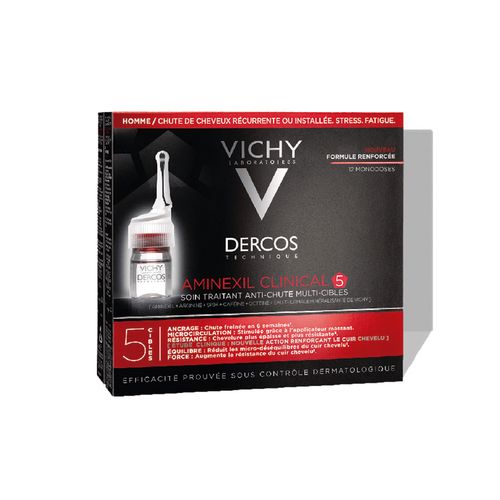 Tratamiento Capilar Aminexil Clinical 5 Hombre Vichy