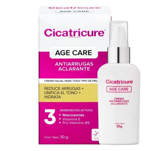 Cicatricure Crema Facial Age Care Aclarante  50 gr