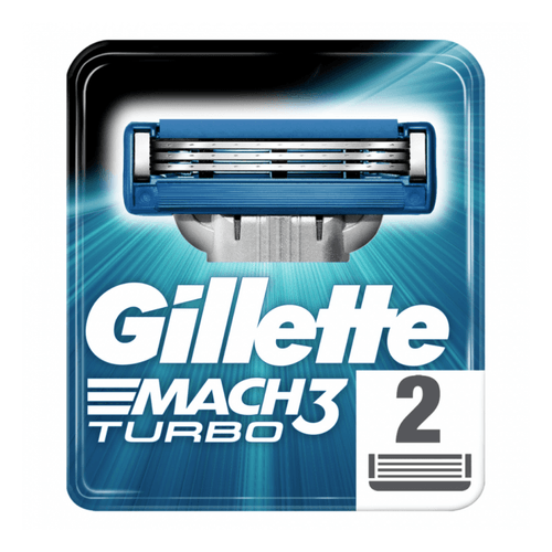Hoja de Afeitar Gillette Mach3 Turbo Diamond 2 unidades