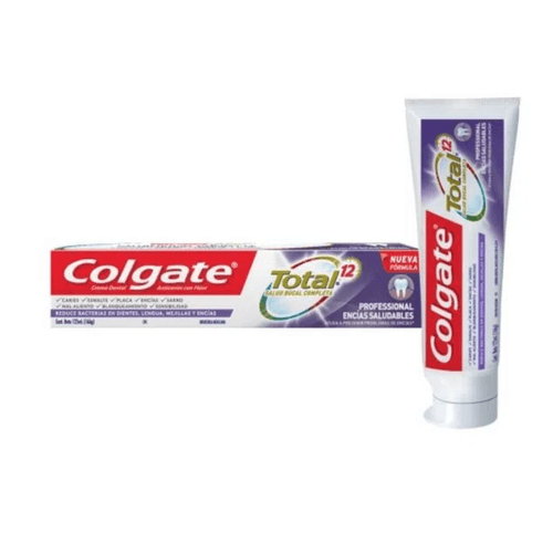 Crema Dental Colgate Total 12 Professional Encias Saludables 162 g