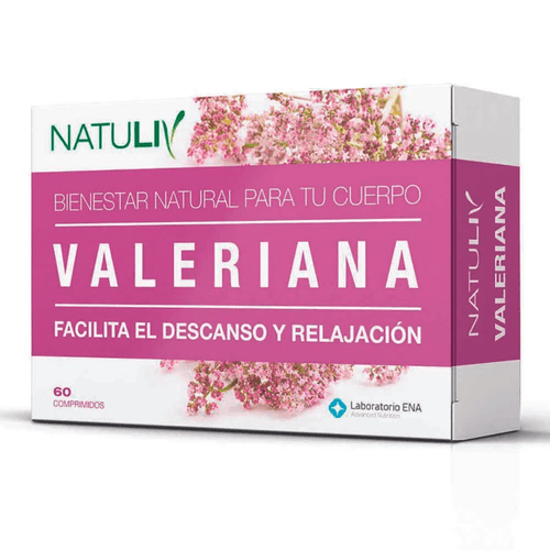 Suplemento Dietario Nauliv de Valeriana Ena x 60 comprimidos