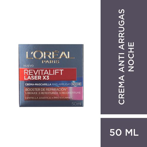 Crema noche L´Oréal Paris Revitalift Láser x 50ml
