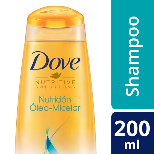 Shampoo Dove Nutrición Óleo Micelar 200ml
