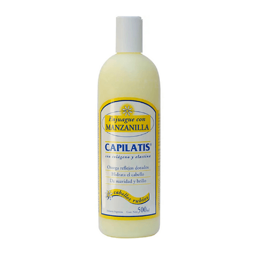 Shampoo Capilatis con Manzanilla Cabellos Rubios 500ml
