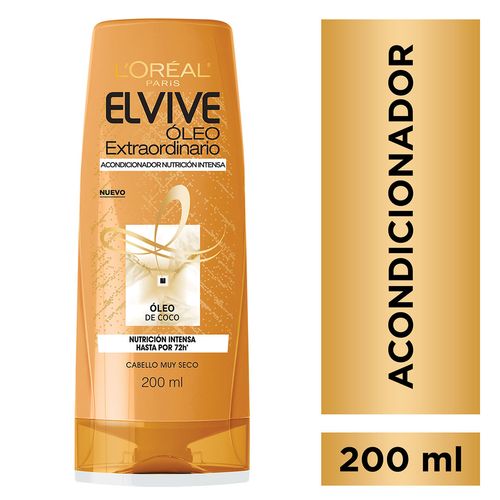 Acondicionador Óleo Extraordinario Coco Elvive L´Oréal Paris 200ml