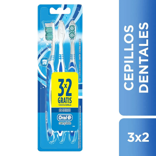 Cepillo Dental Oral B Complete 40 Suave 3X2