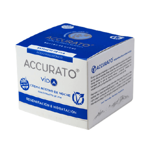 Crema Rostro de Noche Accurato 50 g