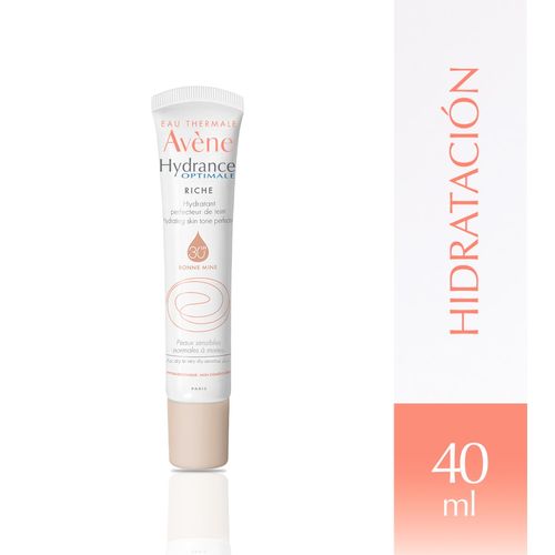 Avene Hydrance Riche color FPS30 Hidratación 40ml