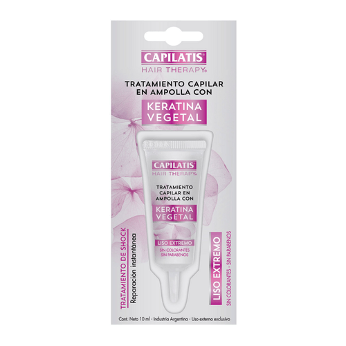Ampolla Capilatis Con Keratina 10 gr