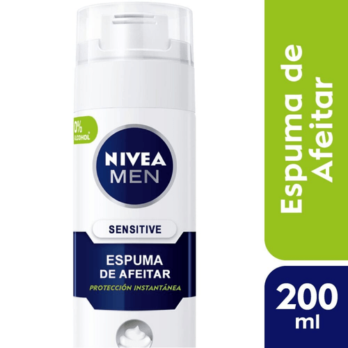 Espuma de Afeitar Nivea Men Sensitive 200ml
