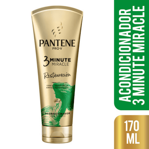 Acondicionador Pantene 3 Minutos Miracle Restauración 170ml