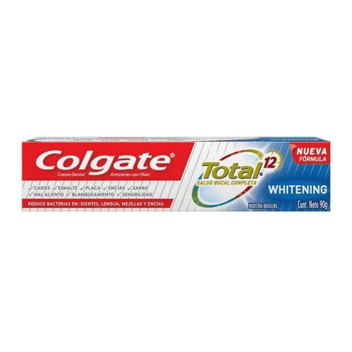 Crema Dental Colgate Total 12 Whitening 90 g