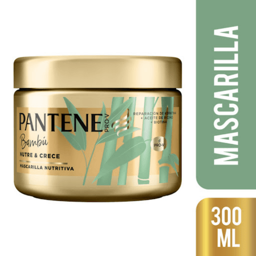 Tratamiento Capilar Pantene Bambú Máscarilla 300ml