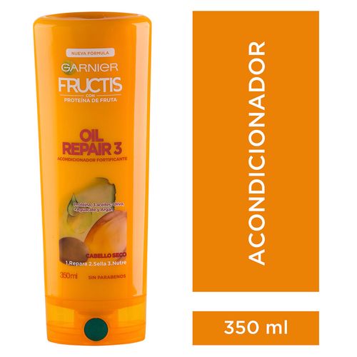 Acondicionador Oil Repair 3 Fructis Garnier 350ml