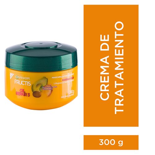 Crema tratamiento Oil Repair 3 Fructis Garnier 300g