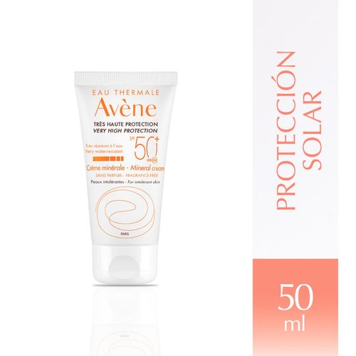 Avene Protector Solar Crema Mineral SPF 50+ 50ml