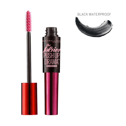 Máscara de pestañas Maybelline The Falsies Push Up Drama Waterproof