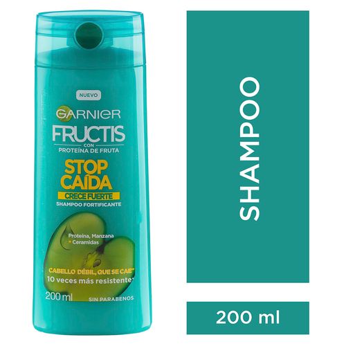 Shampoo Stop Caida Crece Fuerte Fructis Garnier 200ml