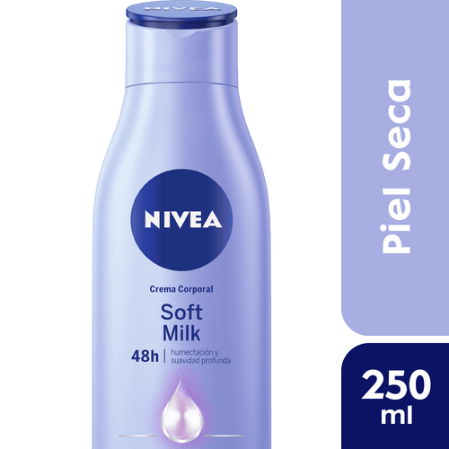 Crema Corporal Nivea Soft Milk Piel Seca 250ml Botella