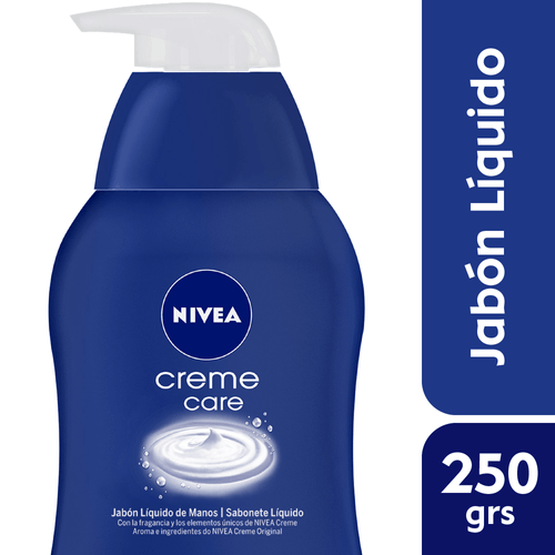 Jabón Liquido Nivea Creme Care 250ml Pump