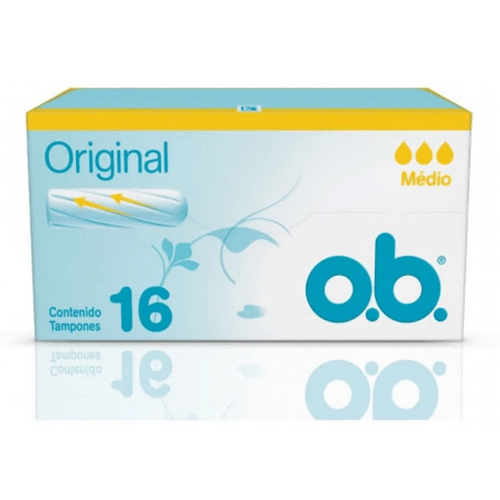 Tampones Medio OB Original 16 unidades