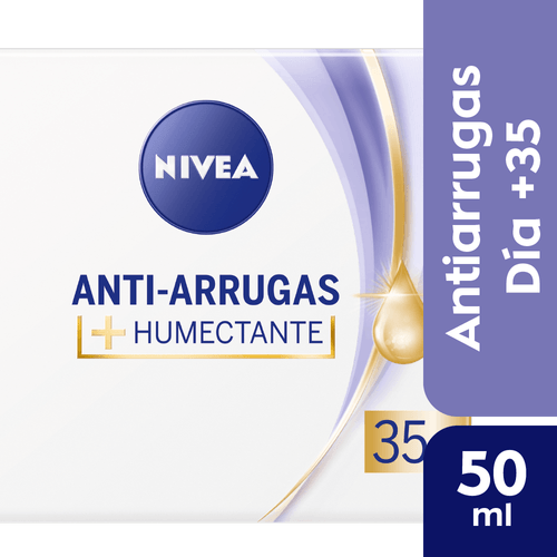 Crema Facial Anti-Edad Nivea Antiarrugas 35 + 50ml