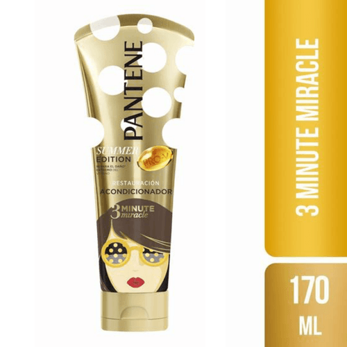 Acondicionador Pantene 3 Minutos Miracle Summer Edition 170ml