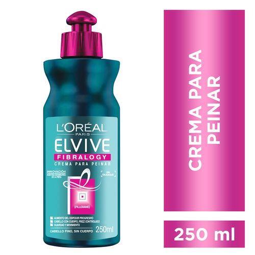 Crema para peinar Fibralogy Elvive L´Oréal Paris 250ml
