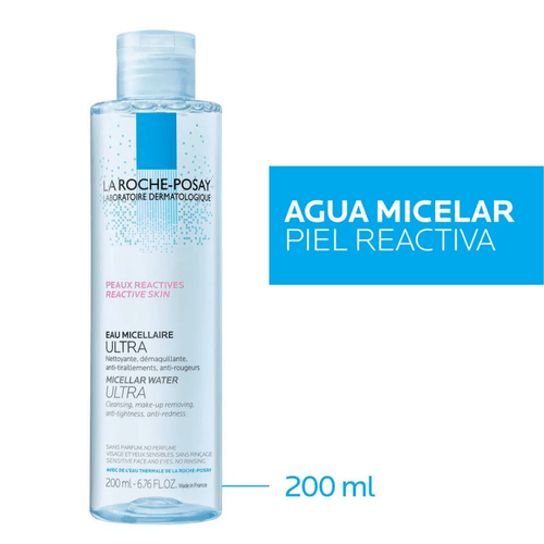 Agua Micelar La Roche Posay Pieles Reactivas-200ml