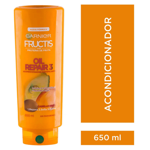 Acondicionador Fructis Oil Repair 3 650 ml